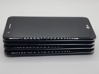 Lot of FOUR LG Harmony - 16GB LG-M257 Black Cricket - READ! [CF-13]