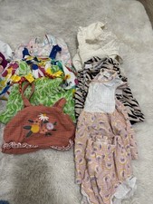 Baby Girl Cotton Mixed Clothing Lot Dresses Tops Shorts Rompers Floral