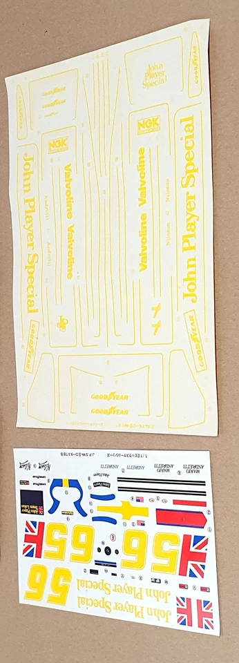 Tamiya 1/12 Scale Unbuilt Kit BS1222 - F1 Team Lotus Mk.III JPS #5 Race Car - Image 4 of 4