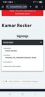 Kumar Rocker Autographed Nike Jersey — photo 6