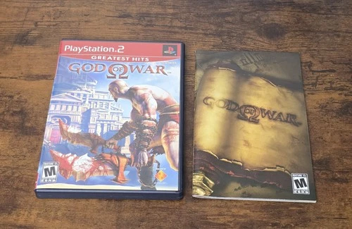 God of War - Greatest Hits (Sony PlayStation 2, 2005) w/ manual - very nice disc