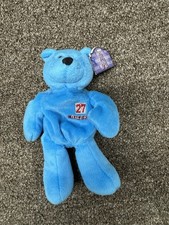 Limited Treasures EDDIE GEORGE 27 Football Bear 9" bean bag-1998-SKU:A