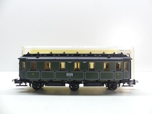 Trix H0 3736 Personenwagen 3.Kl. #Cü 879i, KBayStsE, DC, TOP in OVP #67228 | Zustand: Gebraucht