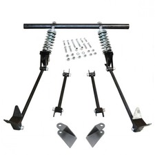 Triangulated Rear 4-link W Coilovers 39 1939 Ford Station Wagon - Standard De