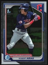 2024 Bowman Chrome Prospects Robert Arias #BCP-243 JW1-30