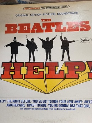 The Beatles Help! Original Motion Picture Soundtrack 12'' LP Vinyl 33 RPM ST-2576