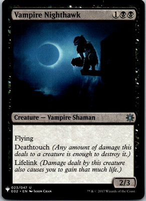 Vampire Nighthawk (ZEN) The List Reprints NM Normal