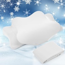 Cooling Cervical Neck Pillowcase Cover Only Pillow Case Ergonomic Pillowcas...