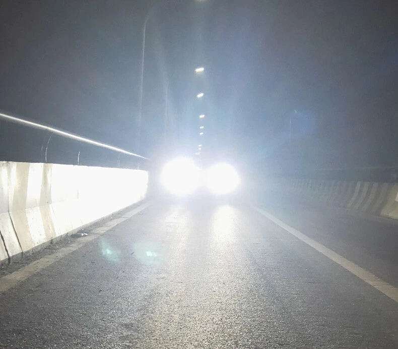 Combo 4X faros LED luces altas bajas blancas para Hyundai Tucson 2019-2021 Foto 3 de 4