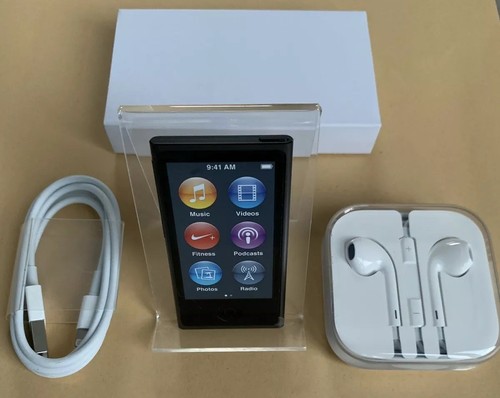Apple Ipod Nano 7. Generation 7G Space Grau Grey Spacegrey Spacegrau 16GB NEU - Bild 3 von 4