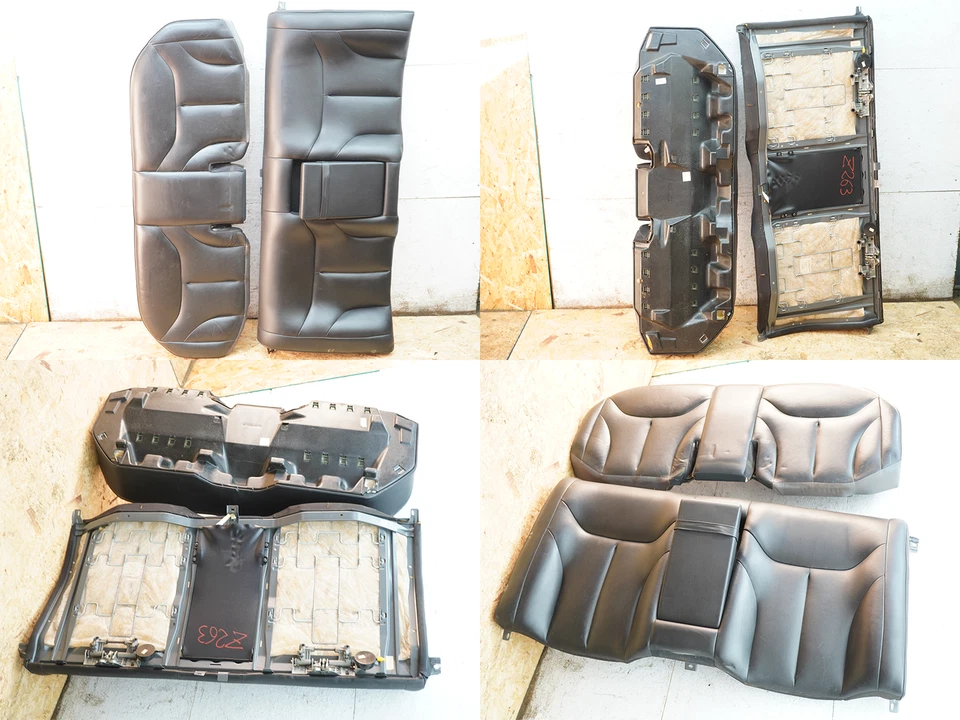 1994 - 1999 Mercedes Benz S Class W140 Seat Leather Bucket Front Rear Set Oem Foto 4 de 4