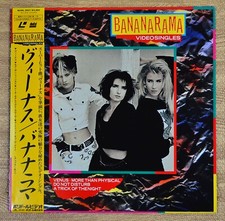 BANANARAMA /Video singles Laserdisc JAPAN LD w/OBI W48L 3007