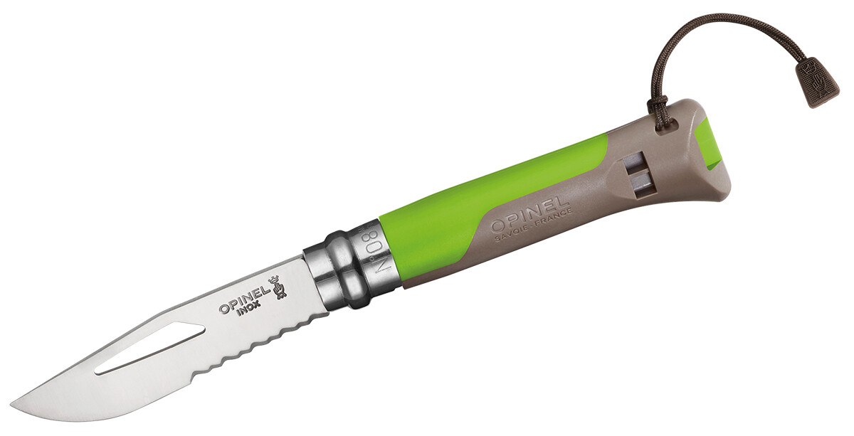 Thumbnail - Opinel Taschenmesser No.8 Outdoor Rostfrei - Lieferbar In 2 Farben