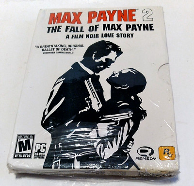 Max Payne 2 The Fall Of Max Payne PC cd rom windows factory sealed