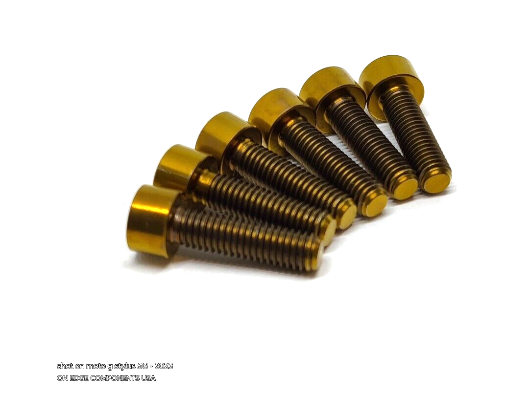 Bronze KASH Cap Head Titanium Stem Bolts M5x18 FSA Ritchey