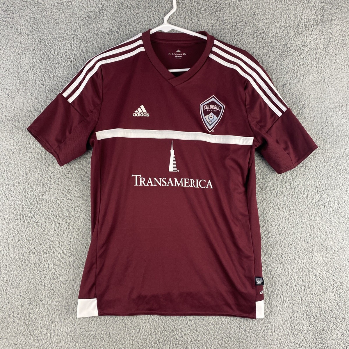 MLS Adidas Colorado Rapids Kids Youth Size XL Soccer ClimaLite