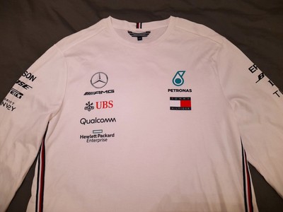 Lewis Hamilton AMG Mercedes Petronas F1 Tommy Hilfiger personal issue shirt  2019