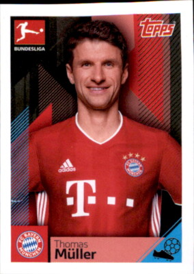TOPPS Bundesliga 2020/2021 - Sticker 301 - Thomas Müller