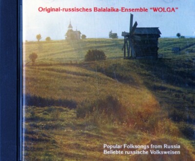 Popular Folk Songs From Russia By "Balalaika Ensemble Wolga (CD) New ...
