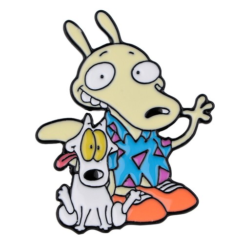 Lote de prendedores comerciales de metal esmaltado surtido de dibujos animados de Nickelodeon de Disney años 90 tú eliges - Imagen 14 de 16