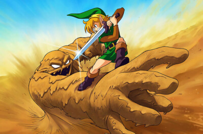 Legend of Zelda A Link to the Past SNES Premium POSTER MADE IN USA