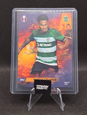 Marcus Edwards Karte - 6/49 - Sporting CP - Topps Total Football 23-24 - HAL16
