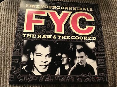 FINE YOUNG CANNIBALS THE RAW AND THE COOKED 1988 LP VINTAGE VINYL 10TRX MCA
