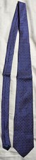 Brooks Brothers Tie Men's Bluish Purple Check Vivid All Silk Made In USA
