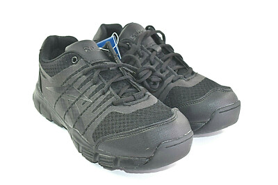 Reebok Dauntless Men's Ultra Light Black Seamless Athletic Work Shoes 8.5  New