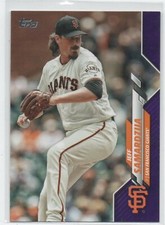2020 Topps Series 1 Baseball MEIJER PURPLE #295 Jeff Samardzija S.F. GIANTS 5