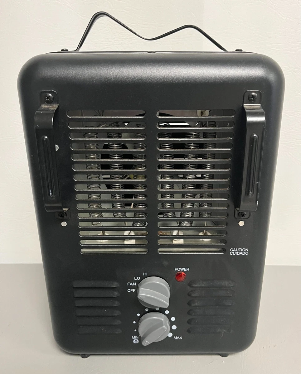Intertek Space Heater #DQ1702 12V AC 60HZ 1500W Black | eBay