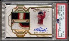 2023 Flawless Jordan Lawlar Dual Patch Auto Gold /10 10/10 PSA 9 MINT RC Rookie