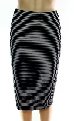 WAYF NEW Black Womens Size XS Striped Stretch Straight Pencil Skirt 52 548 DEAL On Line