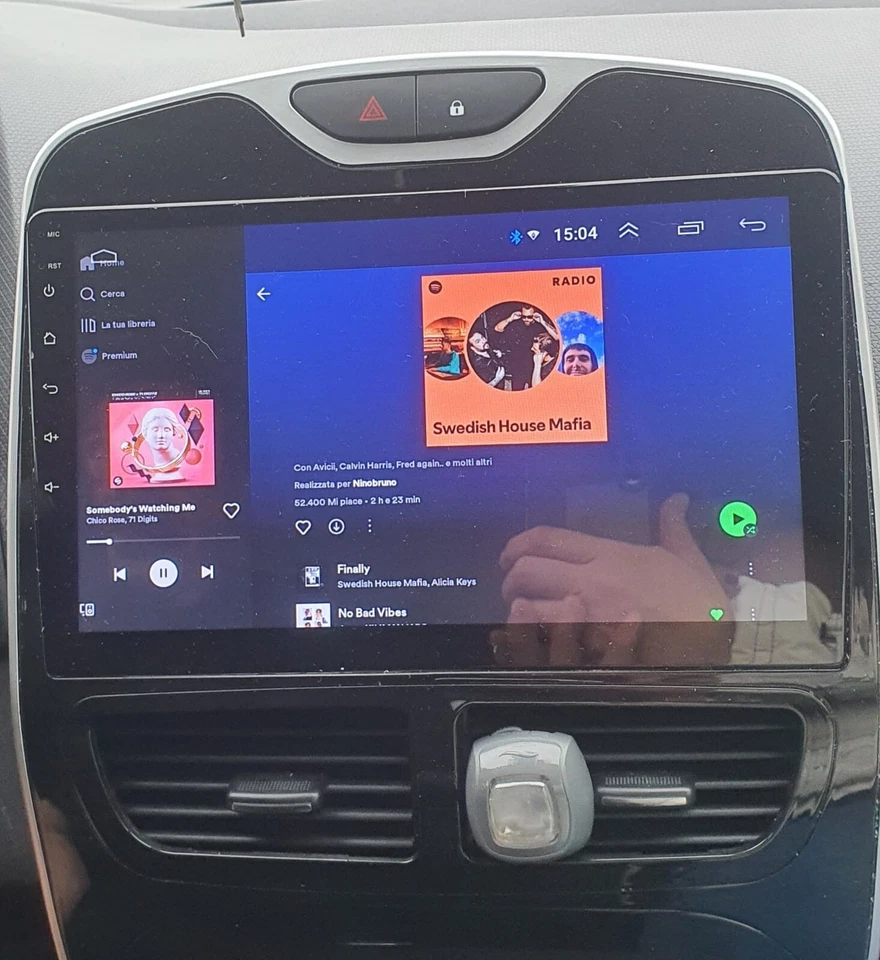 stereo 2 din android 10,5 Clio 2019-20 - Immagine 3 di 4