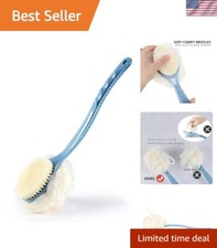 Curved Long Handle Back Scrubber for Ultimate Relaxation  Skin Exfoliation