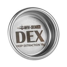 DEX Precise 58.5mm Espresso Coffee Filter Baskets 18g 20g with Espresso Puck Scr