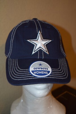 Dallas Cowboys Apparel NFL HAT/ Cap Women's Navy Non Structured Adjustable  OSFA