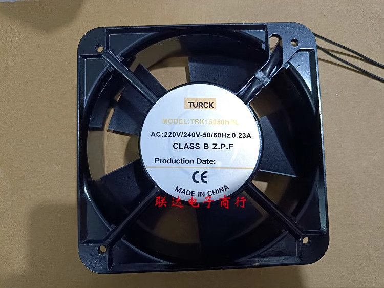 TURCK TRK15050HBL AC220V-240V 0.23A 15CM Cabinet Cooling Fan