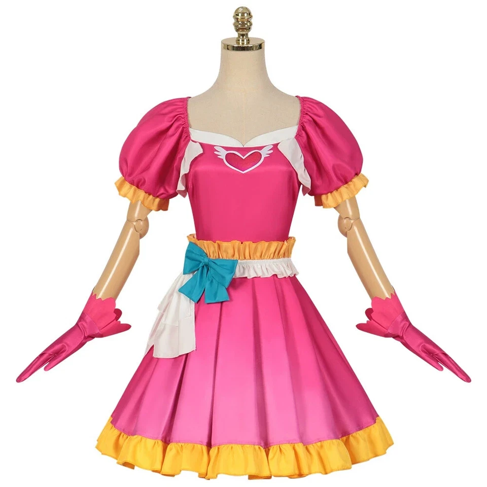 Fantasia Cosplay Oshi no Ko Hoshino Ai Feminina Vestido Carnaval Halloween Roupas - Imagem 3 de 4