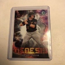 Henry Davis 2021 Bowman Draft Chrome Genesis Insert Prospect #GNS-1
