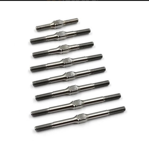Drop Shipped, Yeah Racing Ti64 Titanium Turnbuckle Set Team Associated RC10 - Picture 2 of 5