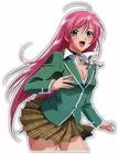 Rosario Vampire Moka Akashiya Anime Car Window Decal Sticker 003