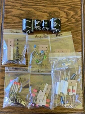 Allied 395 Complete Rebuild Kit High-Quality Receiver Recap Transistors