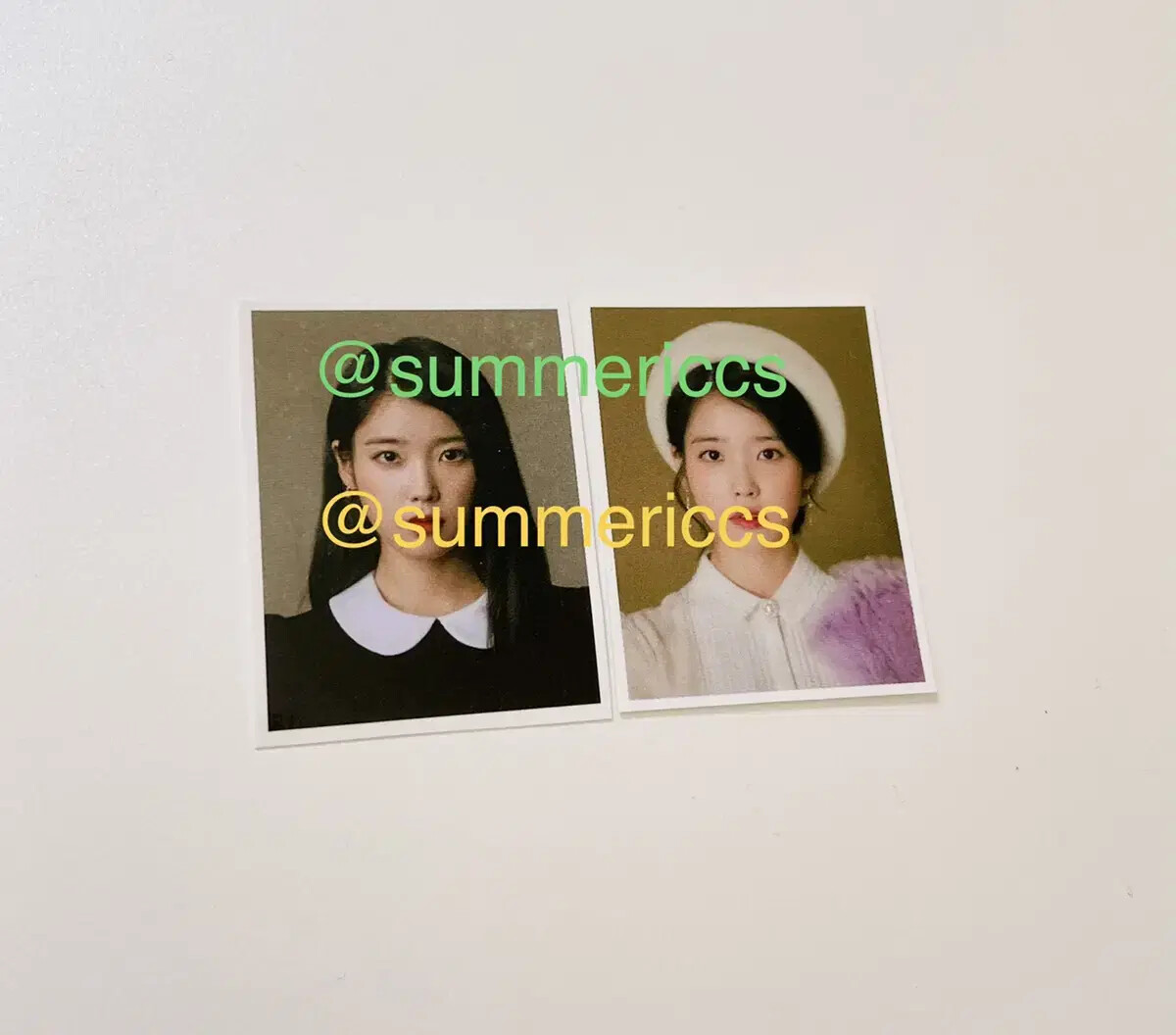 IU] 2019 season's greetings ID Photo Batch Set of 2 | eBay