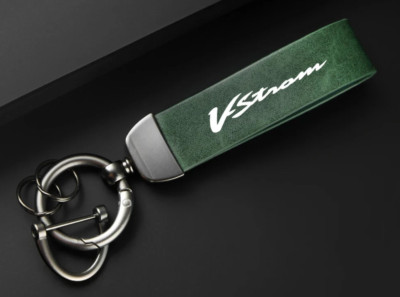 Suzuki V-Strom Motorcycles Racing Karabiner Schlüsselanhänger Key Chain grün