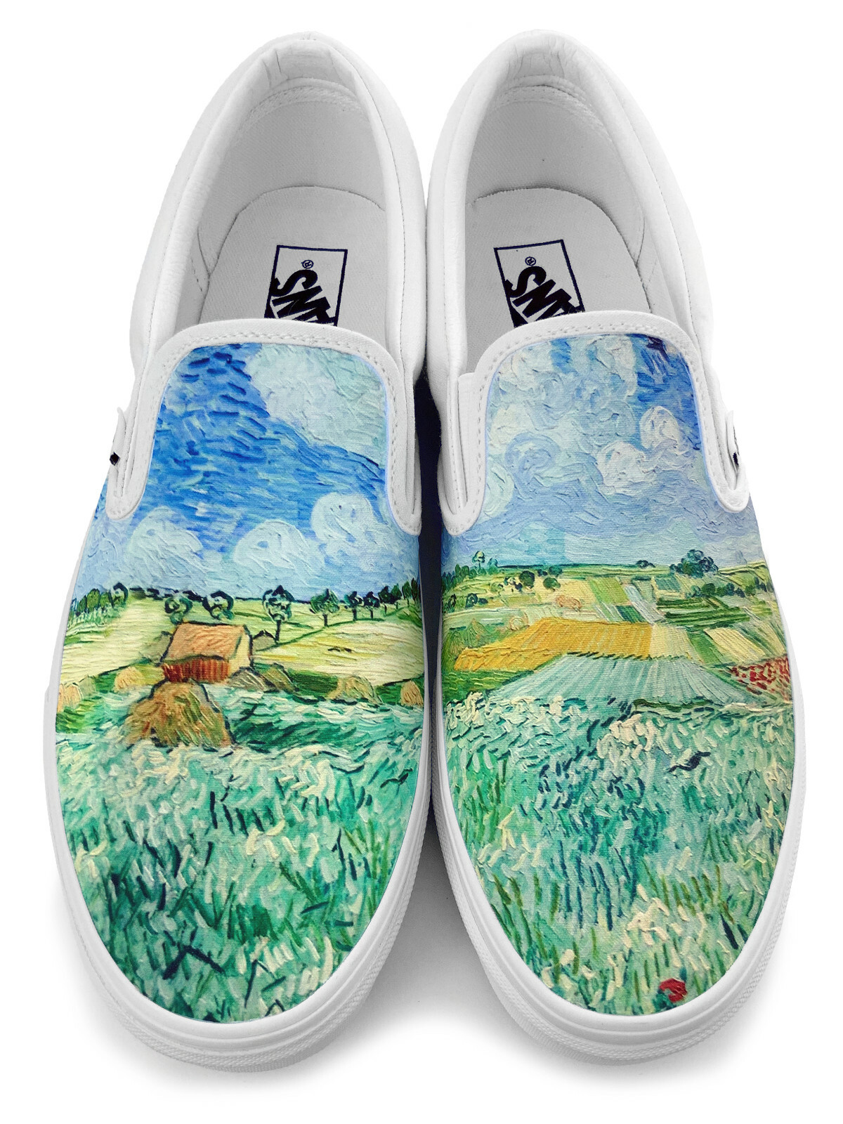 SAOLA Scarpe di marca Van Gogh Landscape Slip on Vans