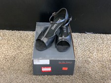 Womens Go Go Dance GO7040 Black Leather Shoes with 1.3" Heel