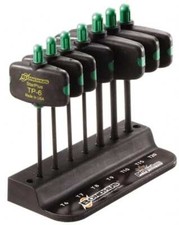 Bondhus 33945 Torx Key Set: 7 Pc, Wing Handle, T6 to T20, Torx Sizes