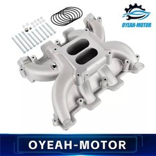 300-130 Dual Plane Mid-rise Carb Intake Manifold For Gm Ls1 Ls2 Ls6 300-130 Dual Plane Mid-rise Carb Intake Manifold For Gm Ls1 Ls2 Ls6