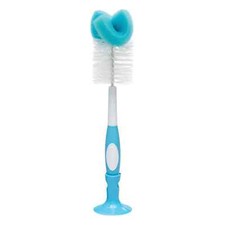 Dr. Brown's Baby Bottle Cleaning Brush with Sponge and Scrubber - Blue
